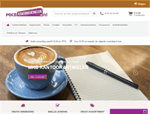 Tablet Screenshot of mkbkantoorartikelen.nl